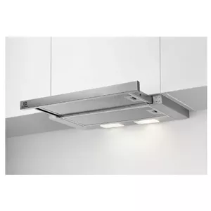 Electrolux LFP326S cooker hood Semi built-in (pull out) Grey 410 m³/h C