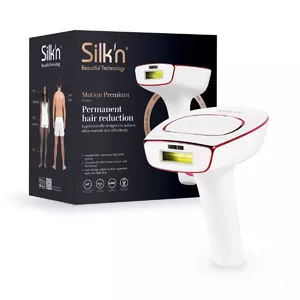 Epilator Silk'n Motion Premium Home pulsed light HPL Red White