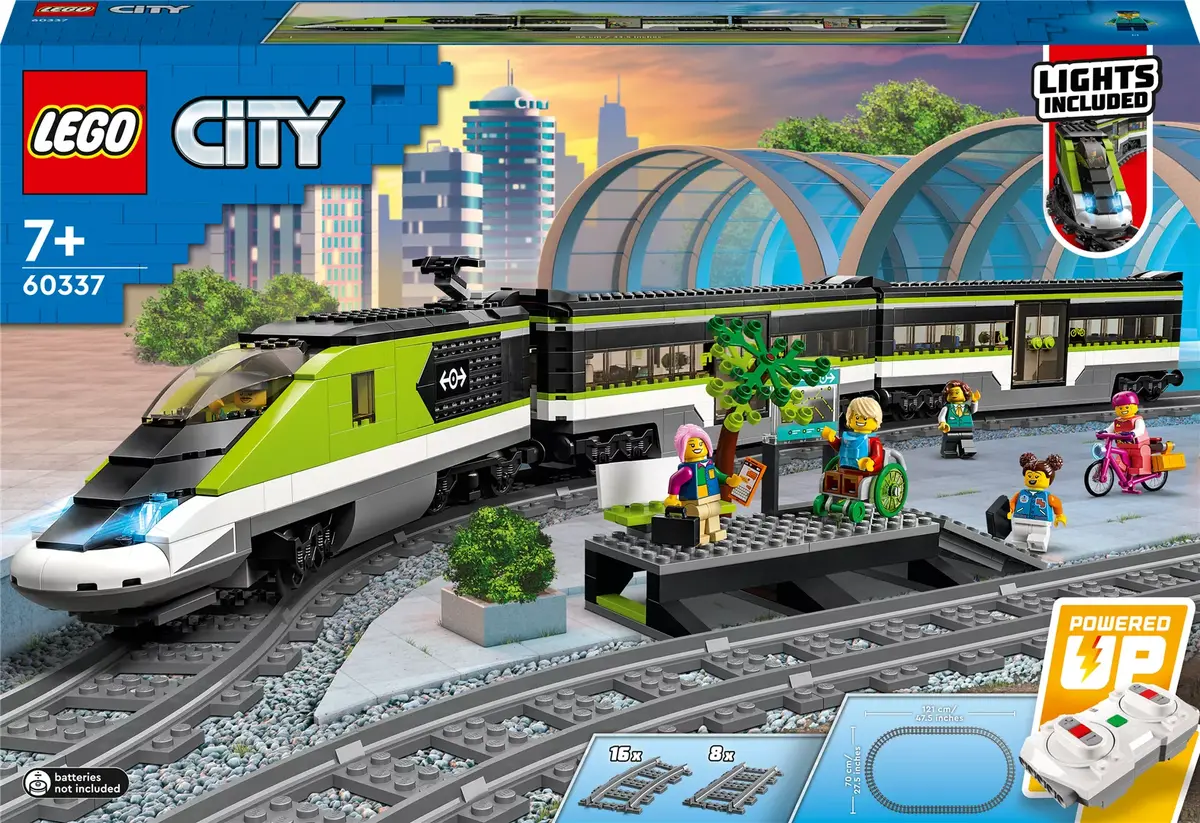 LEGO City Pasažieru Vilciens 60337 Tālvadāms Photo 6