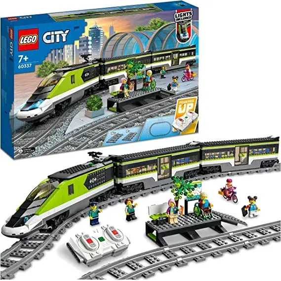 LEGO City Pasažieru Vilciens 60337 Tālvadāms Photo 1