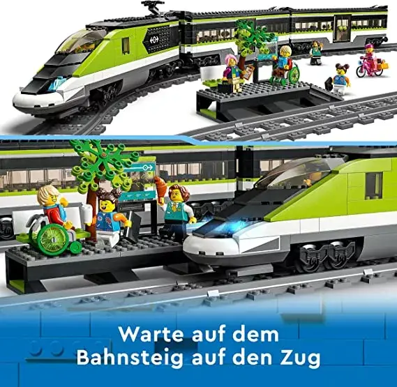 LEGO City Pasažieru Vilciens 60337 Tālvadāms Photo 13
