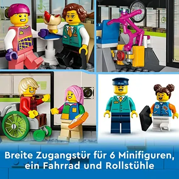 LEGO City Pasažieru Vilciens 60337 Tālvadāms Photo 15