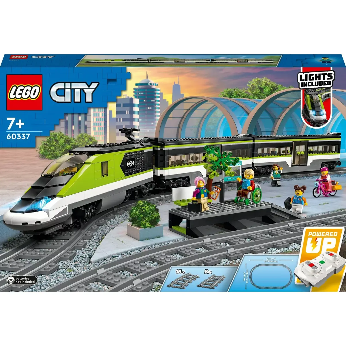 LEGO City Pasažieru Vilciens 60337 Tālvadāms Photo 5