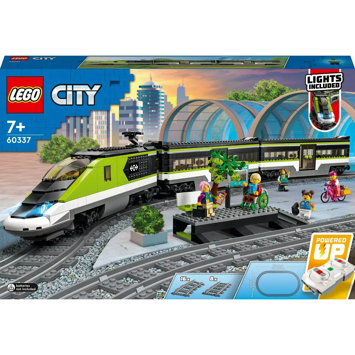LEGO City Pasažieru Vilciens 60337 Tālvadāms Photo 4