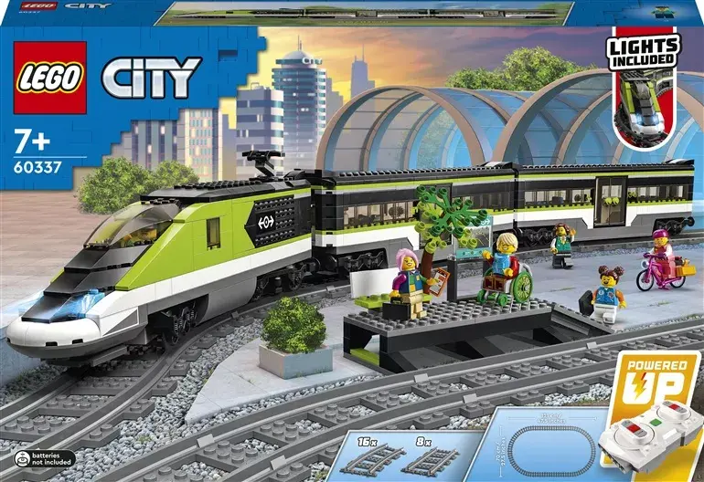 LEGO City Pasažieru Vilciens 60337 Tālvadāms Photo 3