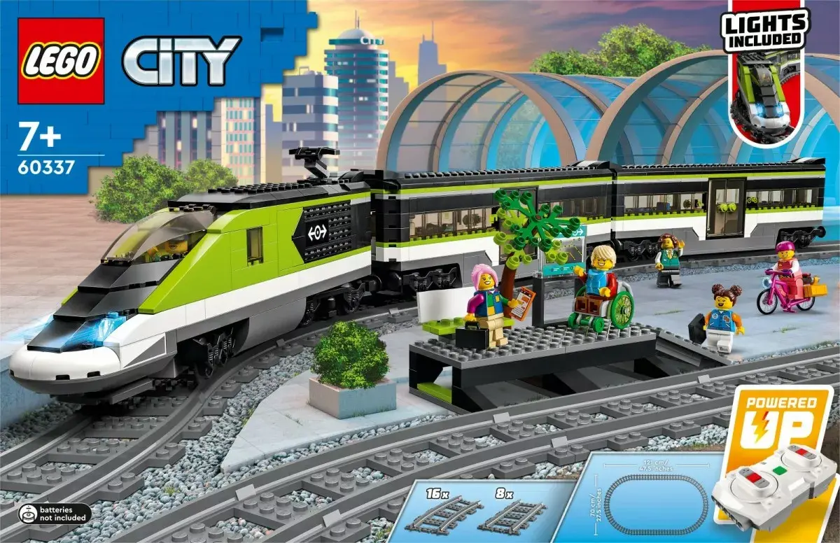 LEGO City Pasažieru Vilciens 60337 Tālvadāms Photo 8