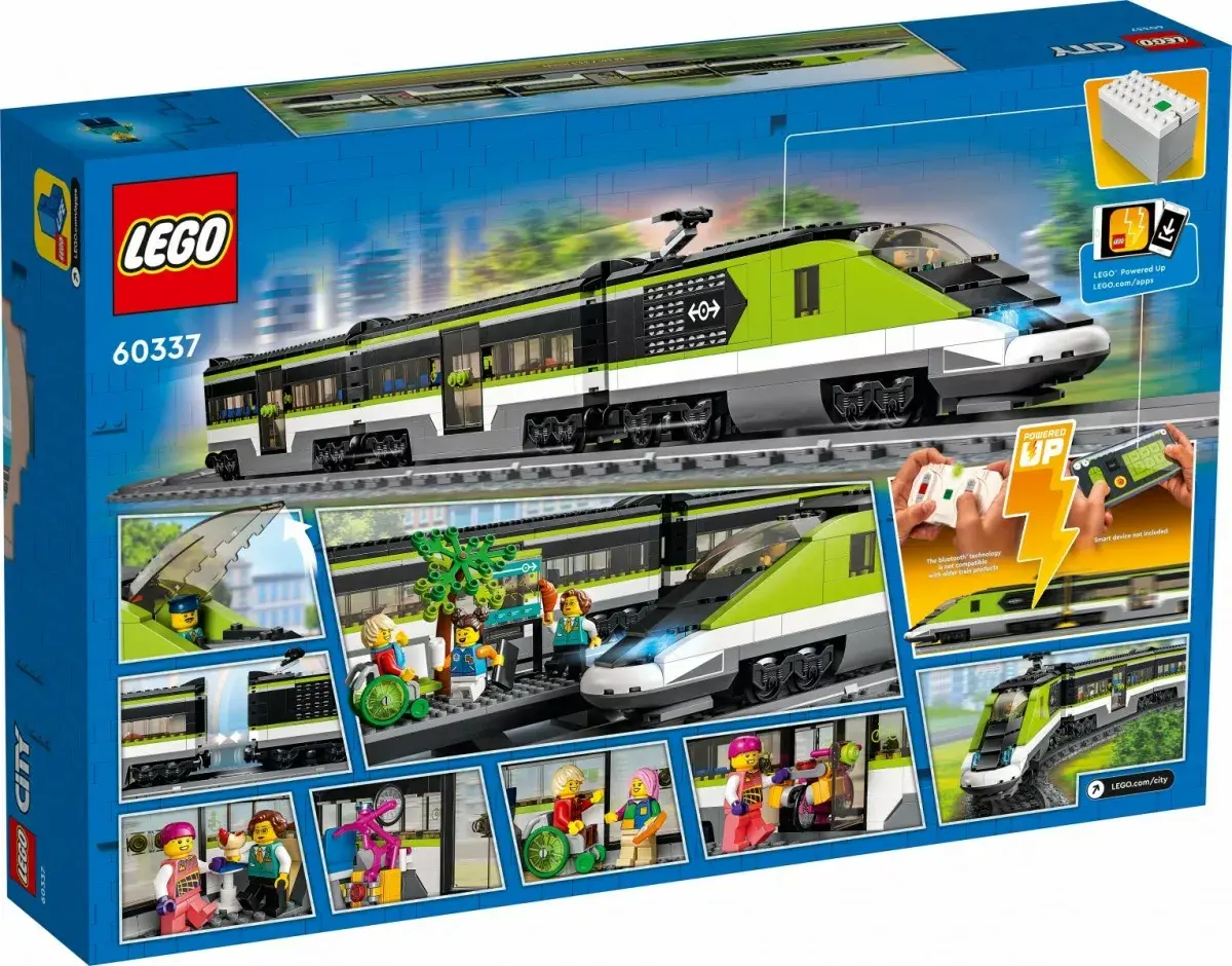 LEGO City Pasažieru Vilciens 60337 Tālvadāms Photo 10