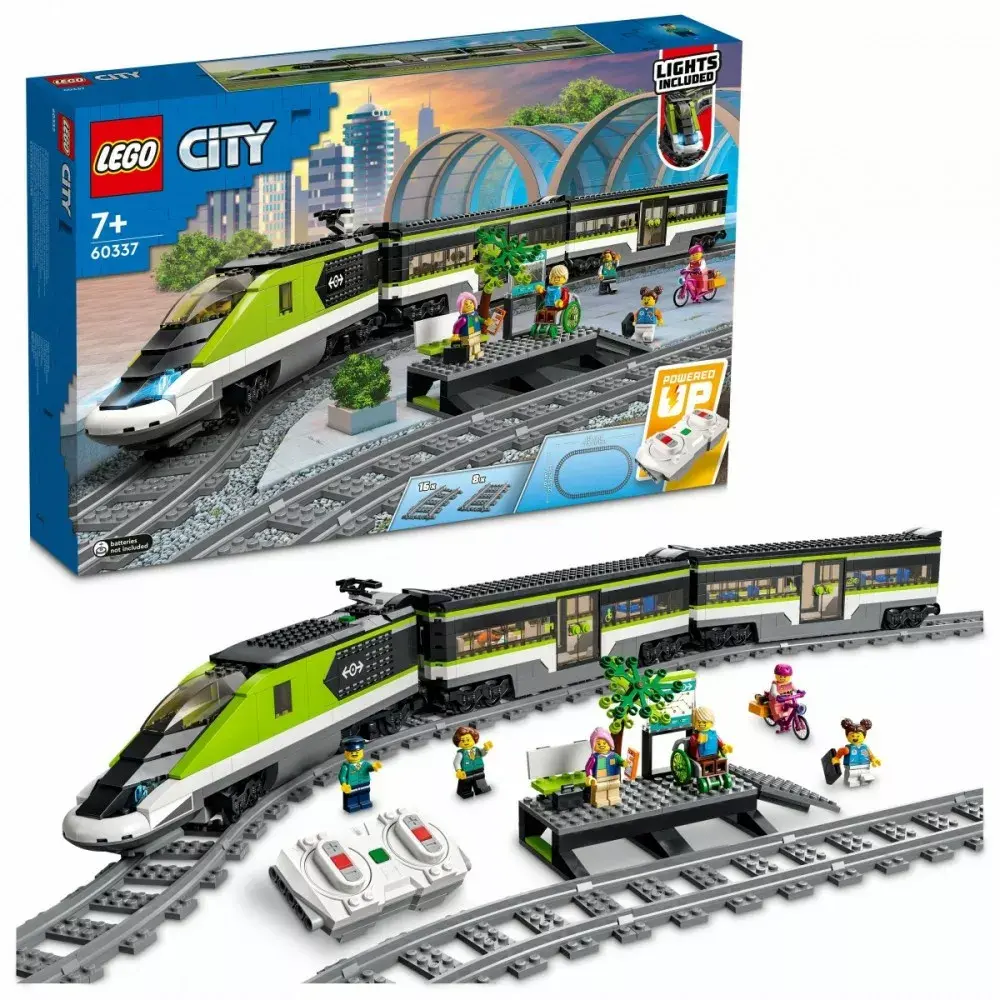 LEGO City Pasažieru Vilciens 60337 Tālvadāms Photo 12
