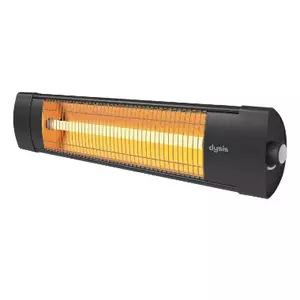 Dysis HTR-7407 electric space heater Indoor Black 2300 W Infrared electric space heater