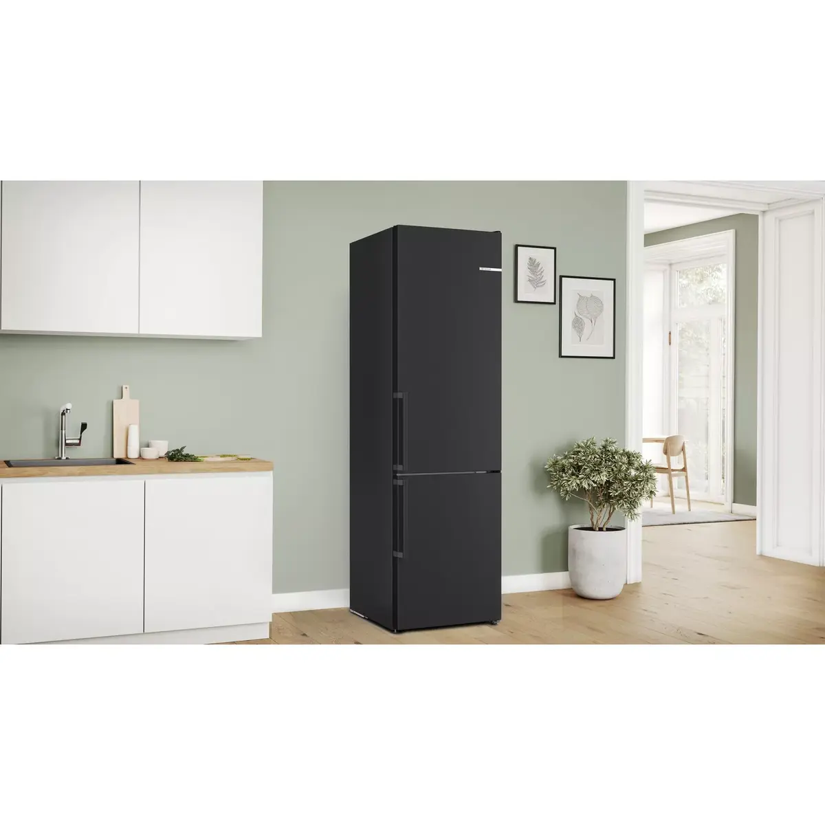 Bosch Serie 4 KGN39VXCT fridge-freezer Photo 2