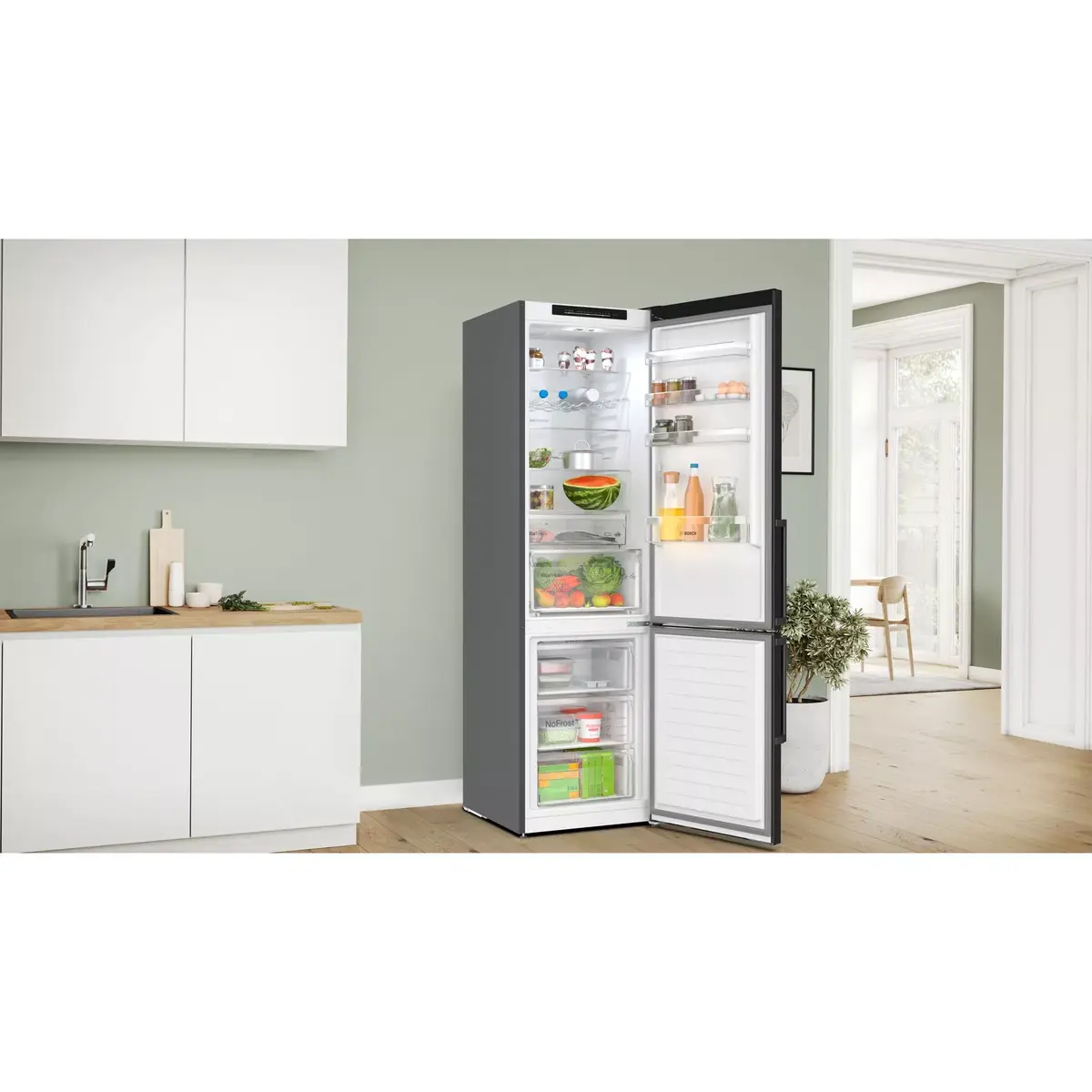 Bosch Serie 4 KGN39VXCT fridge-freezer Photo 8