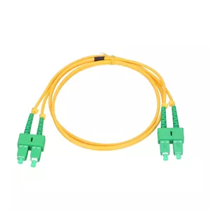 Patchcord Extralink SC/APC–SC/APC Singlemode Duplex G.657.A1 3 mm 1 m