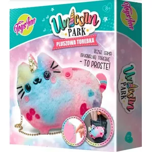 Sewing kit Stnux model STN7397 — cat & unicorn handbag craft kit for children