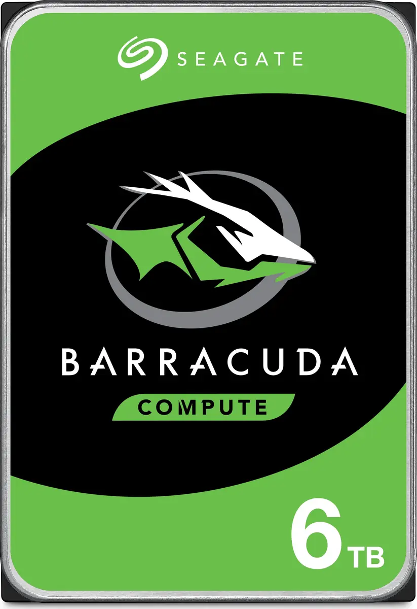 Cietais disks Seagate Barracuda 6TB 3