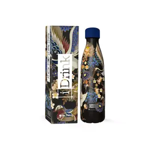 Термобутылка I-Total Nature 500 мл — двухслойная изолированная фляга, 500 мл