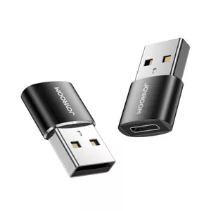 USB Type-C (female) to USB (male) adapter Joyroom S-H152 Black, lightweight 0.4 kg