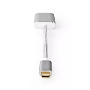 Video Cable Adapter Nedis CCTB64580AL02 0.2m USB Type-C Mini DisplayPort