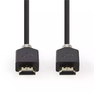 HDMI cable Nedis CVBW35000BK10 1m HDMI Type A Male Anthracite