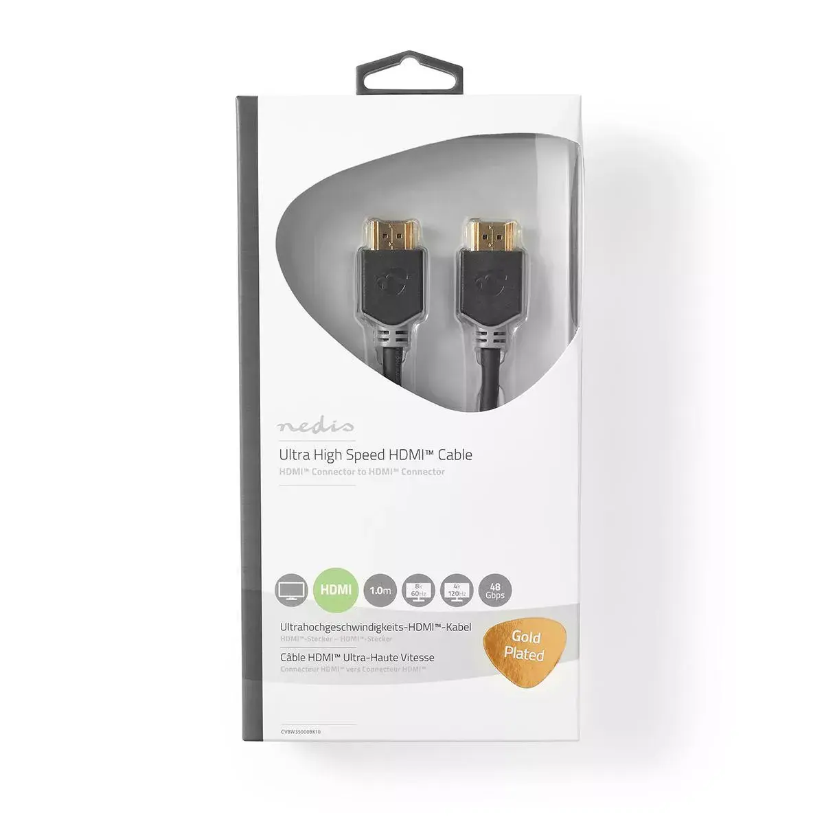 HDMI cable Nedis CVBW35000BK10 Photo 3