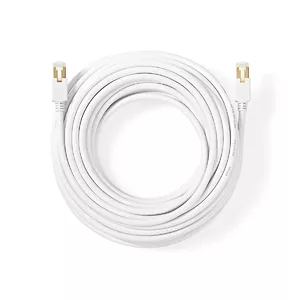 Сетевой кабель Nedis CCBW85210WT100 белый 10 м Cat6 F/UTP
