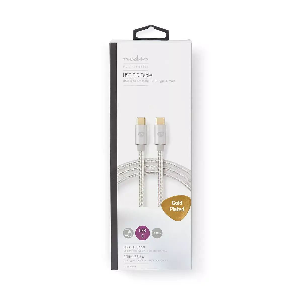 USB кабель Nedis CCTB64700AL10 Photo 5