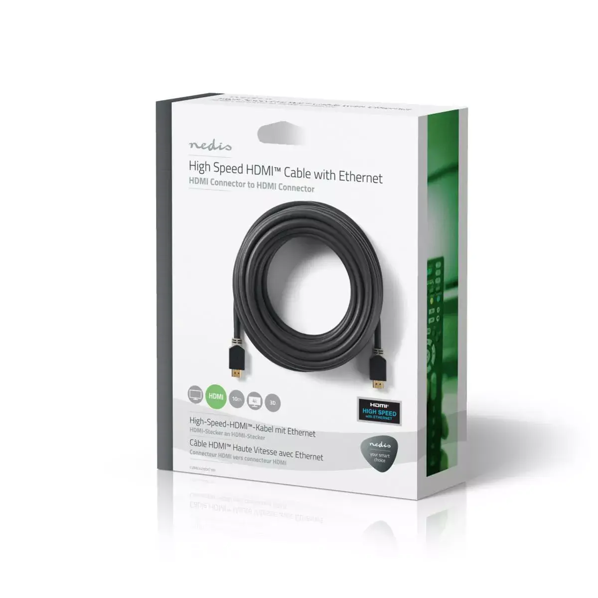 HDMI kabelis Nedis CVBW34000AT100 Photo 4
