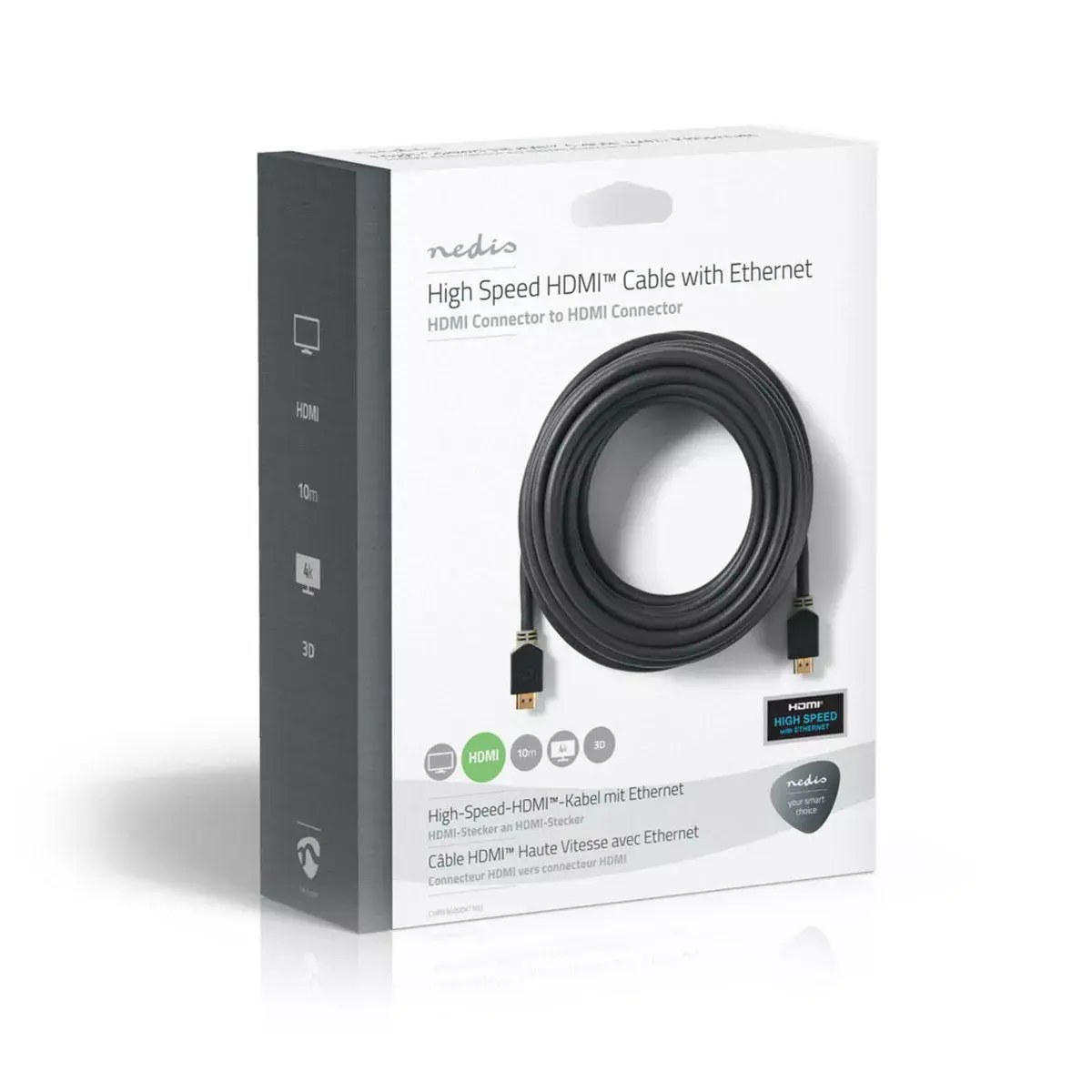 HDMI kabelis Nedis CVBW34000AT100 Photo 5