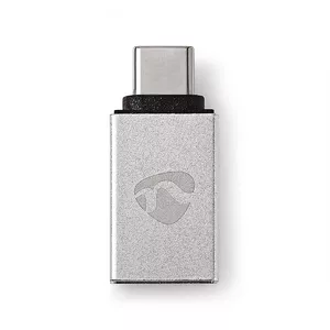 Nedis CCTB60915AL cable gender changer USB Type-C Male USB A Female Aluminium