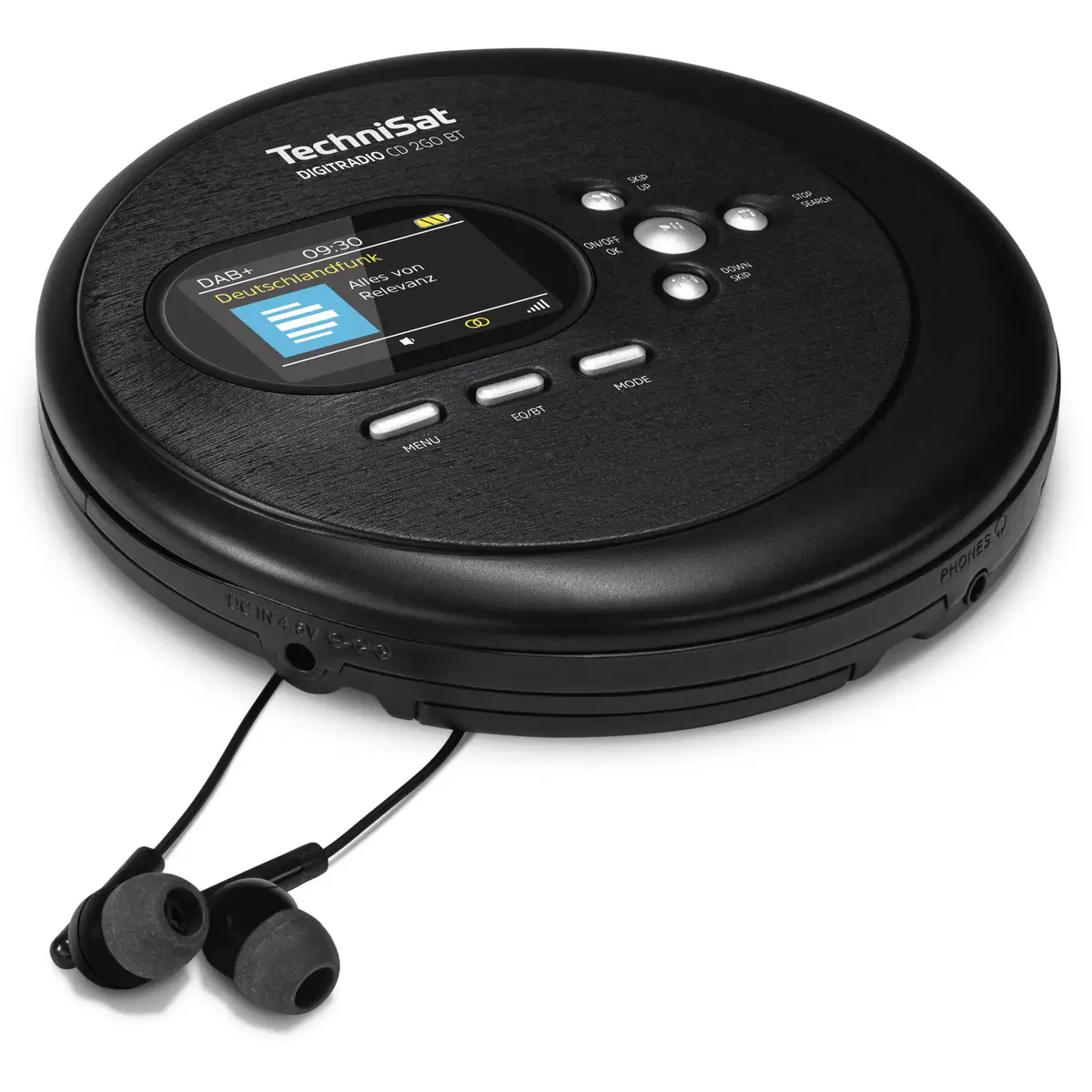 Портативный CD плеер TechniSat DIGITRADIO CD 2GO BT Photo 2