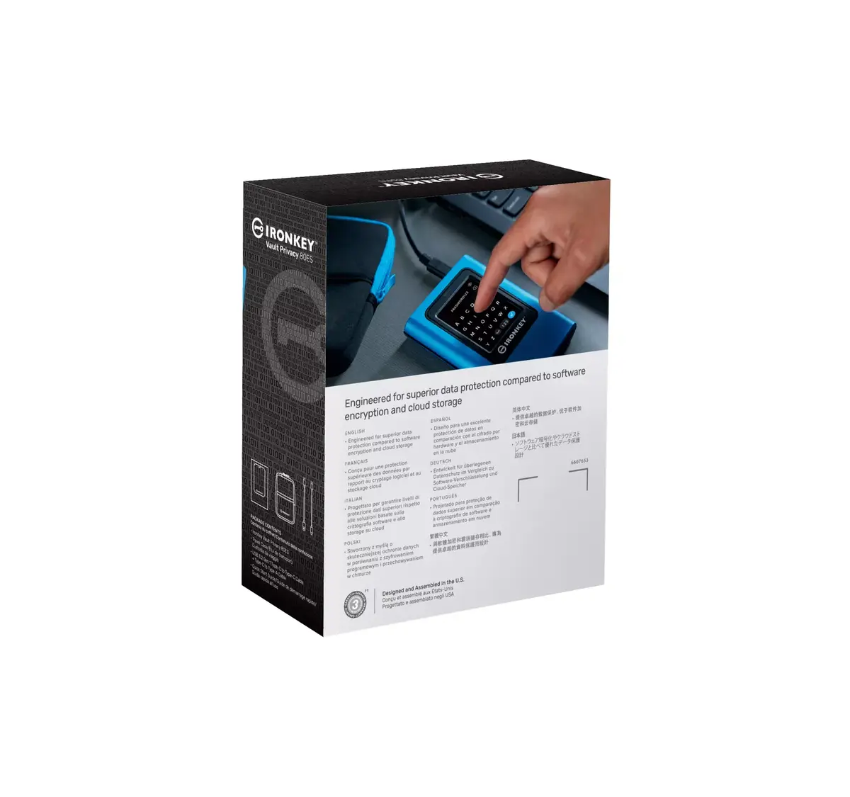 External SSD Kingston Technology 960GB Vault Privacy 80 Photo 6