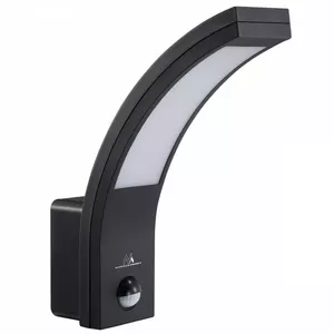 Exterior LED Motion Sensor Lamp MACLEAN MCE244B — LED fixture with built-in motion sensor