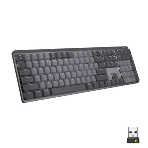 Клавиатура Logitech MX Mechanical Беспроводная Подсвечиваемая Полноразмерная Механическая QWERTY