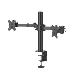 Monitor Mount Hama 00118494 35" Clamp Black 15kg Capacity