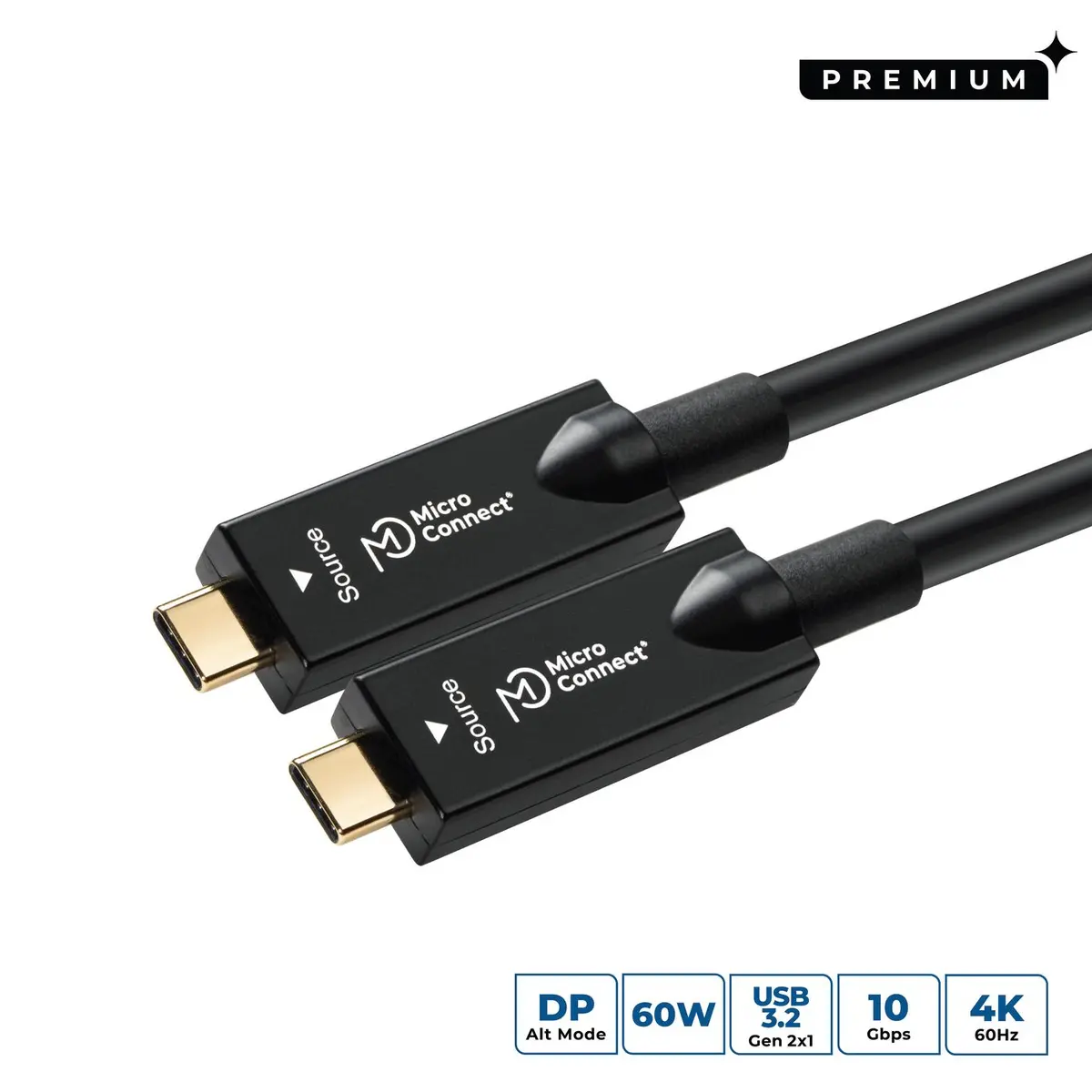 MicroConnect USB3.2CC10OP USB-C pret USB-C