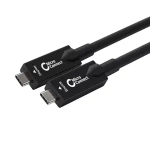 USB Cable Microconnect USB3.2CC7OP 7.5m USB 3.2 Gen 2 Black