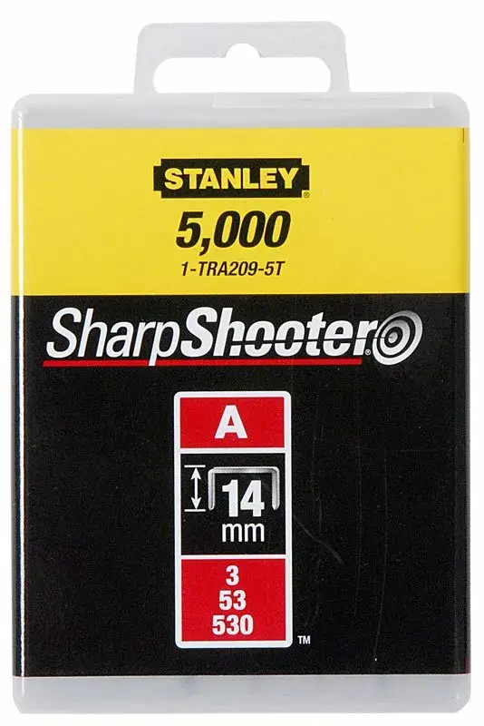 Скобы Stanley Легкие Тип A 5/53/530 Photo 4