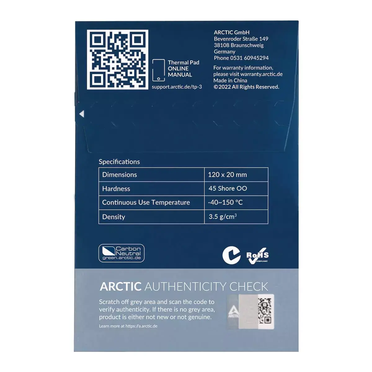 Termopads ARCTIC TP-3 Photo 6