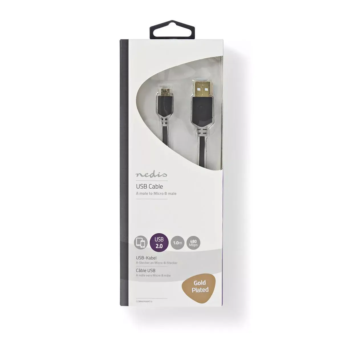 USB кабель Nedis CCBW60500AT20 Photo 2