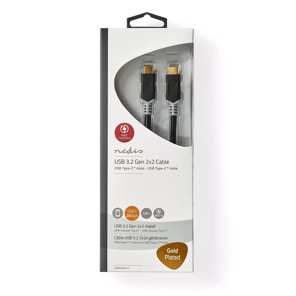 USB cable Nedis CCBW64020AT10 Photo 3