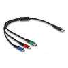 DeLOCK USB Charging Cable 3 in 1 USB Type-C Photo 2