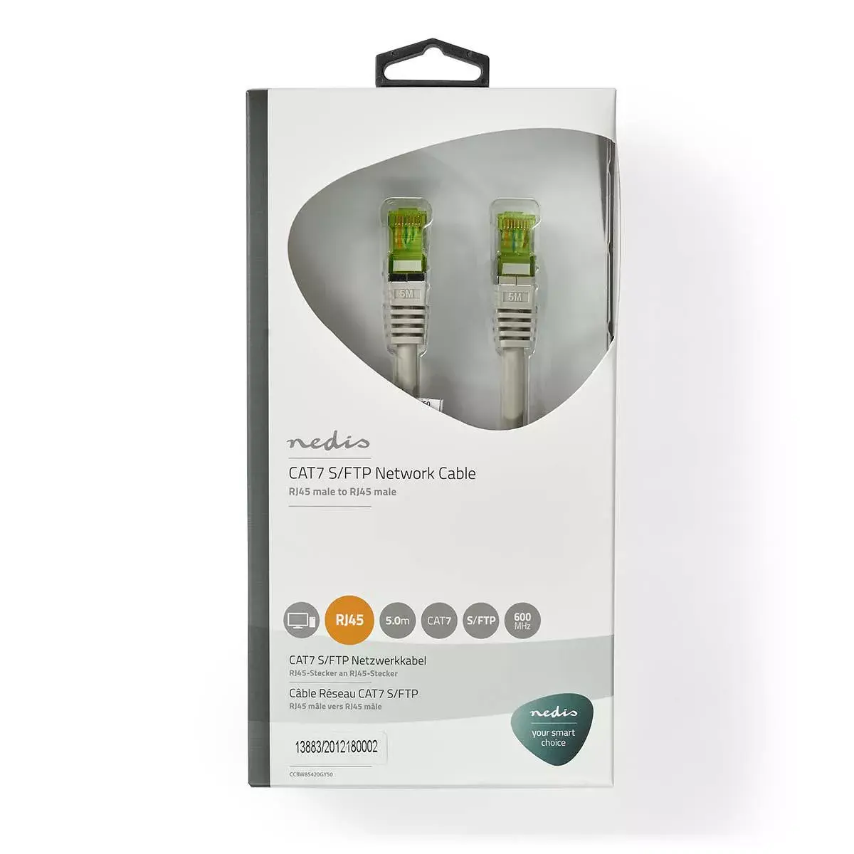 Networking cable Nedis CCBW85420GY50 Photo 2