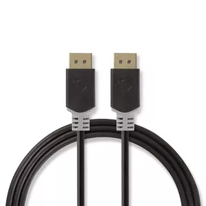 DisplayPort kabelis Nedis CCBW37014AT20 2 m antracīts pelēks