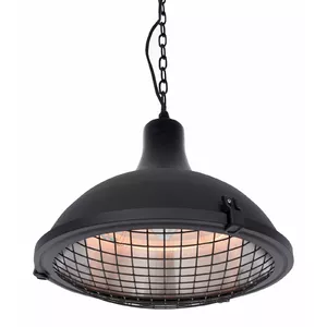 Infrared heater SUNRED IND-2100H, 2100 W, black, IP44 hanging model