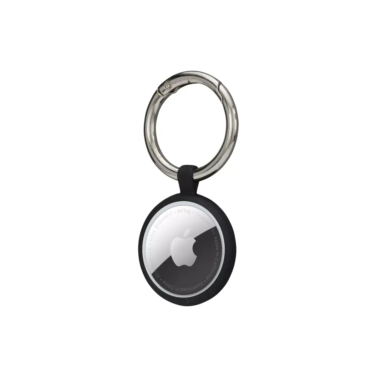 d bramante Greenland AirTag key ring — Night Black Photo 2