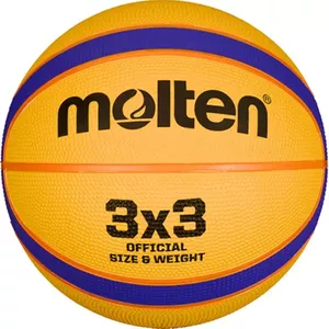 Basketbola treniņbumba MOLTEN B33T2000 FIBA 3x3 gumijas izmērs 6