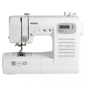 Sewing machine Brother FS60X — electric, 60 stitch patterns, 7 mm stitch width, 750 SPM, LCD, free arm, white