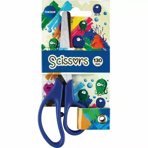 Scissors Centrum 13 cm Sea World with rounded tip and built-in ruler