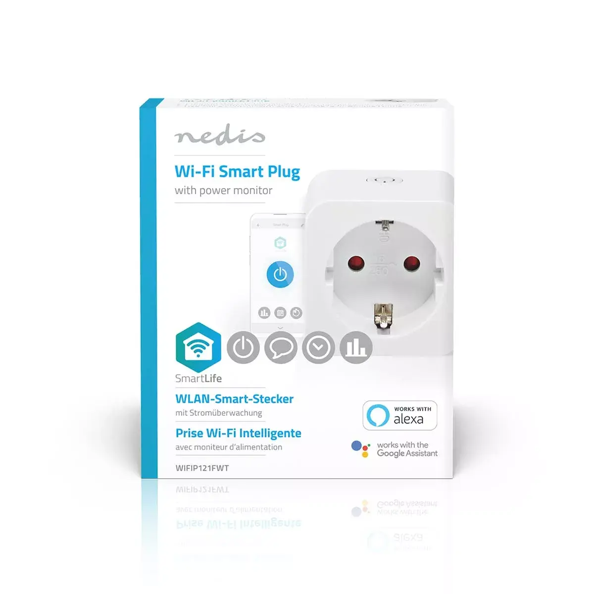 Smart Plug Nedis WIFIP121FWT Photo 7