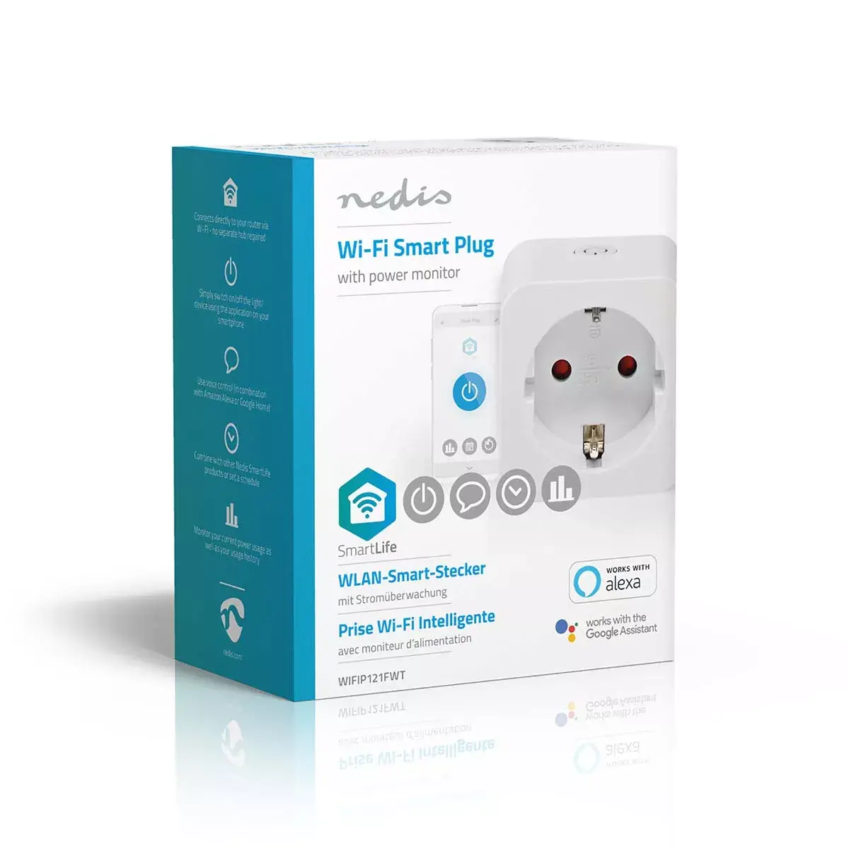 Smart Plug Nedis WIFIP121FWT Photo 9
