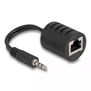 DeLOCK аудиокабель RJ-45 3.5mm черный 87858